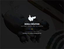 Tablet Screenshot of mokacreation.com